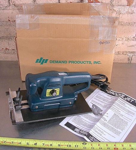 Demand products &#034;groove jet&#034; model no. gj-100, hot knife foam cutter w/box for sale