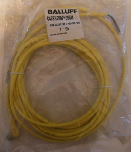 Balluff C49-BNE-00-PY-050M SENSOR, 3 PIN, NEW IN PK