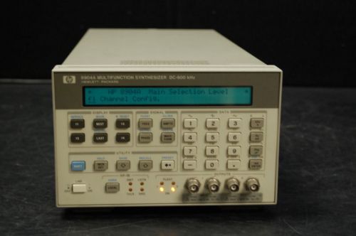 HP Agilent 8904A Multifunction Synthesizer (DC-600KHz)