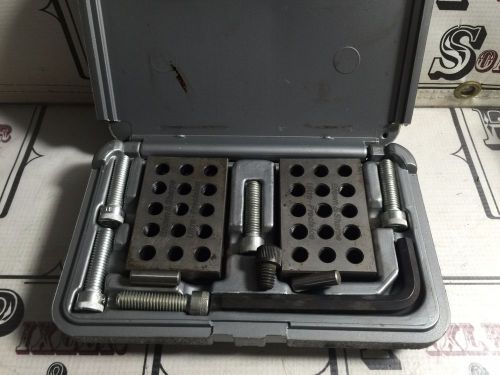 Browne &amp; sharpe 1-2-3 blocks set no. 599-750-10 for lathe mill machinist for sale