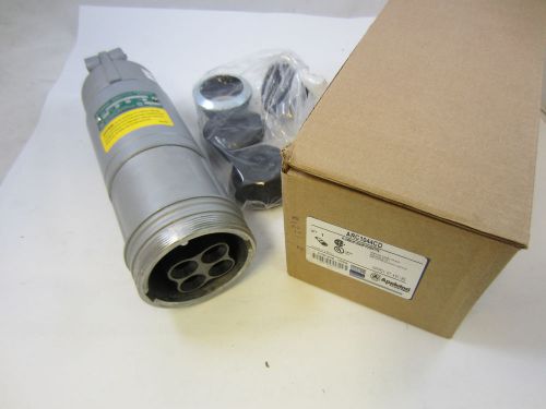 Appleton arc1044cd 100 amp 4w 4p connector  new   mates w/ acp1044cd for sale