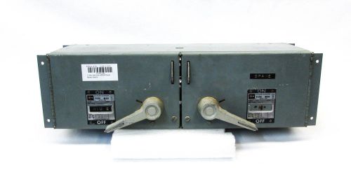 Cutler Hammer M50A 3P 60A 240VAC 15HP Series A1 Twin Panel Board Switch