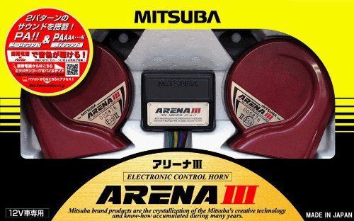 New MITSUBA Arena III Two sound equipped Electronic horn MBW-2E23R