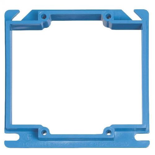 Raised tubing non-metallic electrical box cover, 4.02&#034; l x 4.02&#034; w x 1/2&#034; d 00 for sale