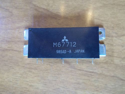 M67712 MITSUBIS Encapsulation:MODULE,220-225MHz,12.5V,30W,HAM MOBILE heat sink