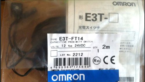 NEW OMRON E3T-FT14 Photoelectric Switch Sensor E3TFT14 12-24VDC 2M #FY03