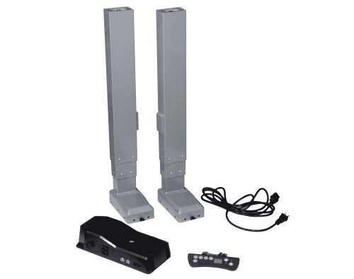 (dual)110v electric table lift set - 25 inch stroke - 350 lbs (175 lbs each) for sale