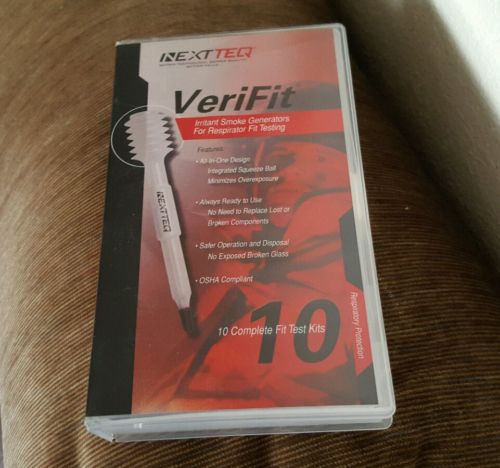 NEXTTEQ VeriFit Irritant Smoke Generators/Respirator Fit Testing Kit Missing 1