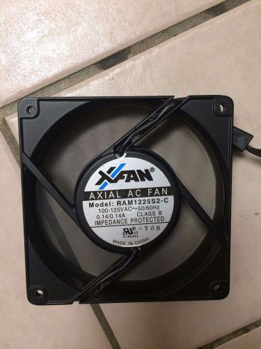 Xfan model: RAM1225S2-C 100-125VAC 50/60Hz Axial AC Fan