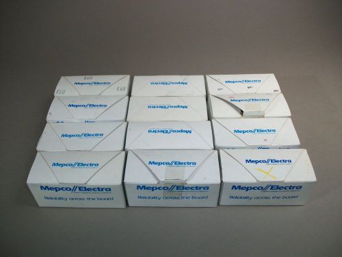 Mixed Lot of 12 Boxes (apr 1200 pcs) MEPCO Electra Resistors - Craft Jewelry New