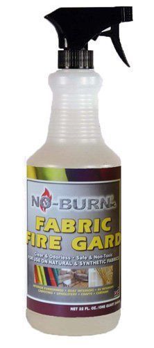 NEW No-Burn Fabric Fire Gard Spray  32-Ounce