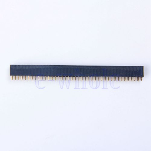 10Pcs Double Rows 2*40 2.54MM Pitch Female Pin Header Connector Strip Type HM