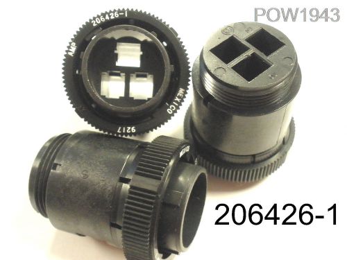 ( 2 PC. ) AMP 206426-1 3/C CPC3 CIRCULAR CONNECTOR, SHELL ONLY