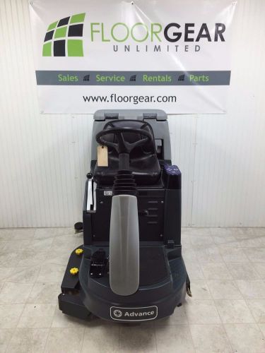 Advance 3400 st ride on floor scrubber for sale