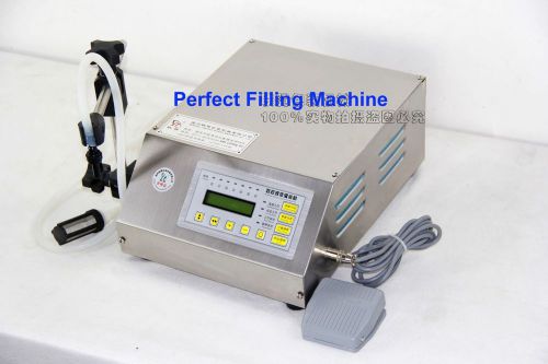110v/220v Electrical liquids filling machine water digital filler automatic pack