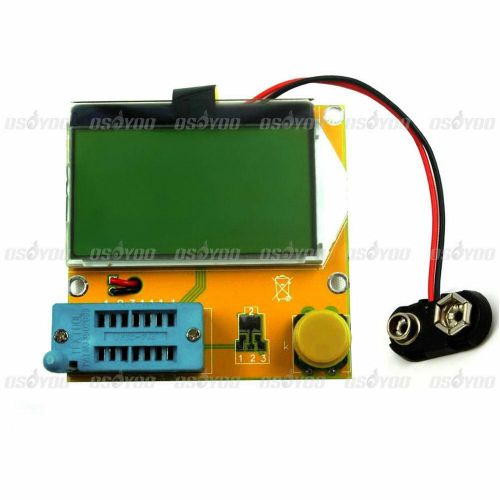 Mega328 Transistor Tester ESR Meter Digital LED Diode Triode Capacitance MOS PNP