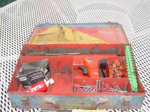 HILTI DX350 POWER ACTUATED NAIL GUN  WELL USED