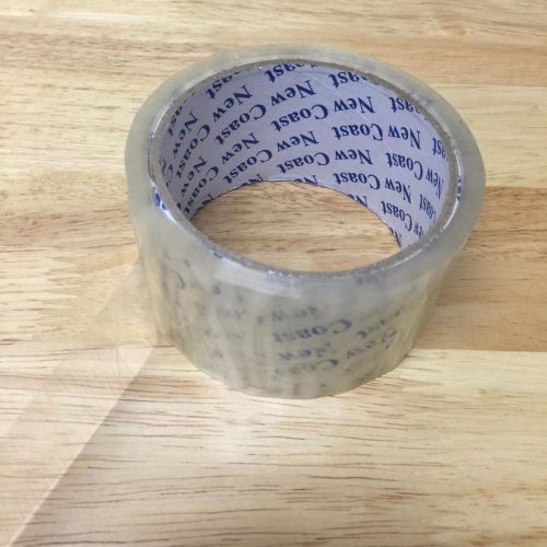 6 Rolls NewCoast Clear Shipping Tape Sealing Packaging 2 Inch 55 Yard 2mil Thick