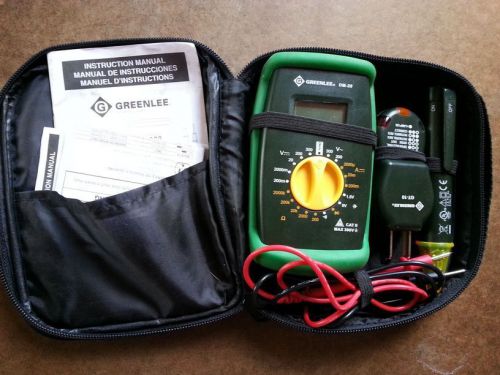 Greenlee TK-30A Multimeter / Basic Electrical tester kit