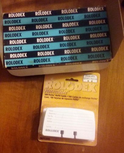 Rolodex C24-CF refill cards 900 Cards in Total
