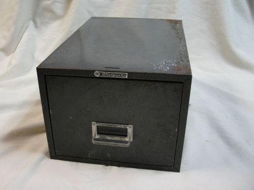 Steelmaster single 1-drawer 9&#034; x 6&#034; File Cabinet vintage industrial