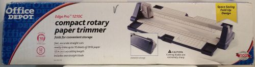 Office depot compact rotary paper trimmer edge pro 1210c--brand new!!! for sale
