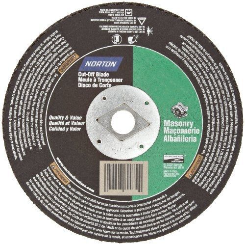 Norton masonry circular saw reinforced abrasive flat cut-off wheel, type 01, for sale