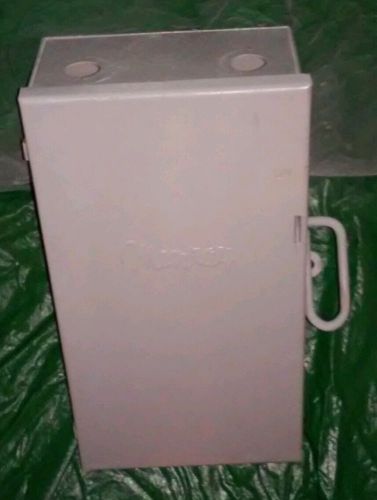 **nice** murray 60amp 125v-250v fusible 2-pole 3-wire safety switch disconnect for sale
