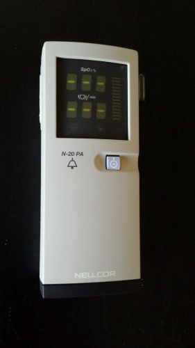 Nellcor N-20PA Handheld Pulse Oximeter Spo2 Monitor With Printer. Very Nice!!