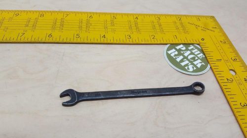 Snap On GOEX080B, 1/4&#034; SAE 12 Pt Industrial Finish Combination Wrench, USA