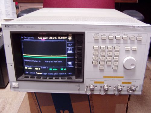 Hp agilent 54111d 4-channel color display digitizing oscilloscope 500 mhz workin for sale