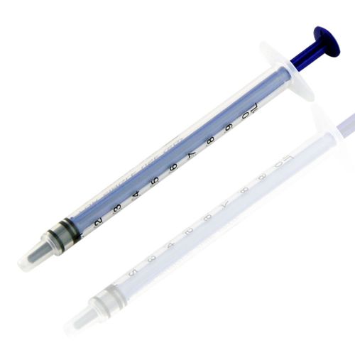1 ml slim injection nutrient syringe solute mixture ink cartridge wholesale x10 for sale