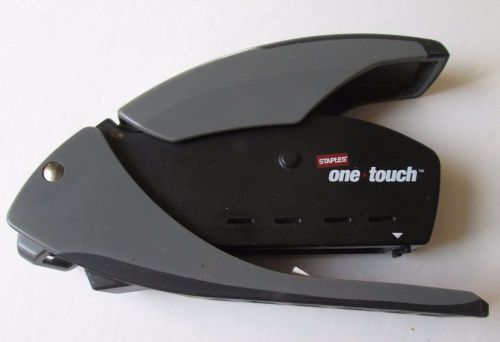 Staples One Touch Grey 09E Stapler Free Shipping