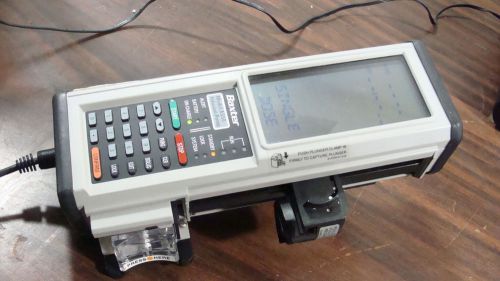 Baxter AS50 AS-50 Infusion Pump + Pole Clamp - Tested to Power - No Power Supply