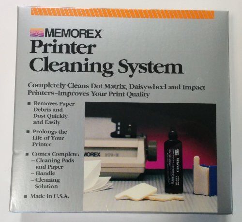 Dot Matrix Daisywheel and Impact Printer Cleaning System