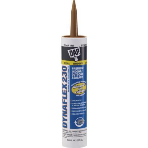 10.1 oz dap dynaflex 230 premium latex sealant - cedar tan for sale