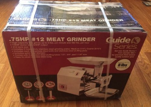 Guide Series .75 HP #12 Meat Grinder