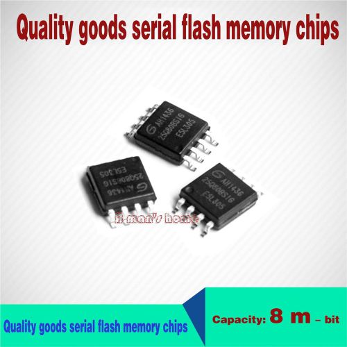 10PCS New Original quality goods serial flash chips GD25Q80 8M-bit / SPI-flash