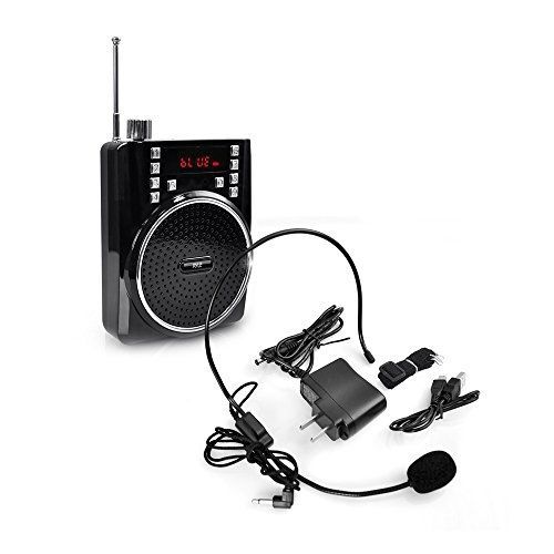 Pyle PWMA40BT Waist Band Portable PA System Voice Amplifier  MP3 Bluetooth
