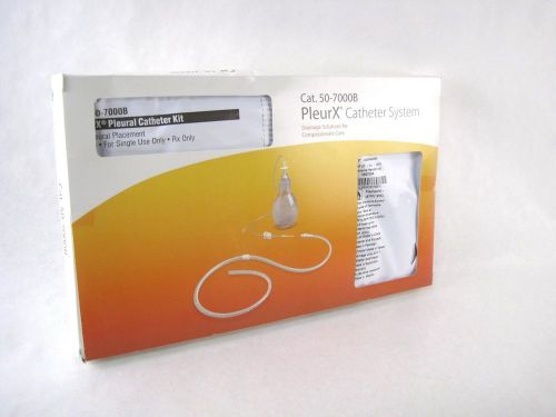 Carefusion cat. 50-7000b pleurx catheter system kit single-use pleural placement for sale