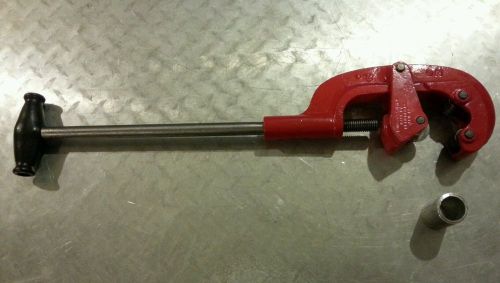 Reed mfg co. saunders cutter heavy duty pipe cutter no. 2 made in usa tube cut for sale