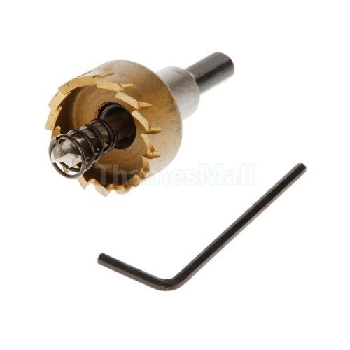 28mm Durable High Speed Steel Drilling Drill Bit Hole Saw Metal Alloy Cutter