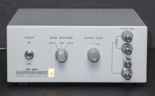 Gr / general radio 1382 pink/white random noise generator for sale