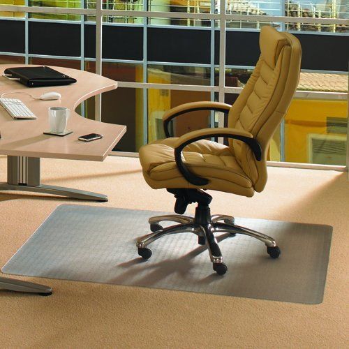CLTE-1115240EV-Floortex Advantagemat PVC Chair Mat for Plush Pile Carpets More