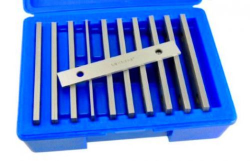 Machinist&#039;s thin parallel bar set - 10 pair 1/8&#034; x 6&#034; for sale