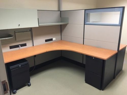 MODULAR WORK STATION SET TEKNION FOR TWO PEOPLE