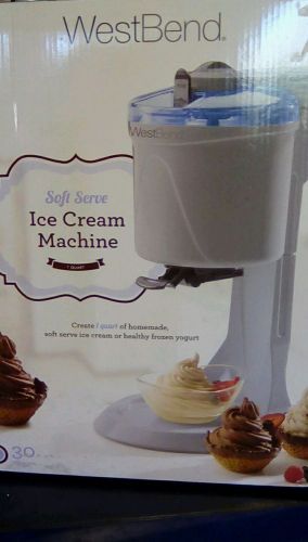 WestBend Soft Serve Ice Cream Machine