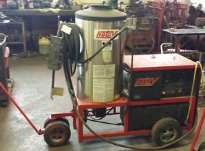 Used Hotsy 1410SS Hot Electric / Diesel 4GPM @ 3000PSI Pressure Washer