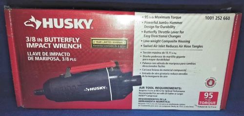 Husky 3/8 in. Butterfly Impact Wrench Air Tool NEW H4410