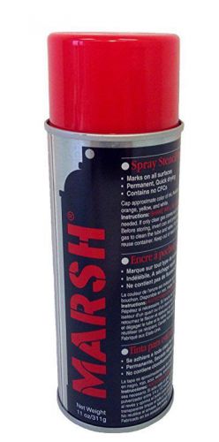 Marsh stencil ink, (net weight: 11 fl oz.) 14 fl oz spray can, red for sale